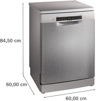 Bosch SMS4HVI14E Serie 4 astianpesukone, harjattu teräs, anti fingerprint