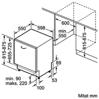 Bosch SMV4HMX08E Serie 4 integroitava astianpesukone – kuva 17