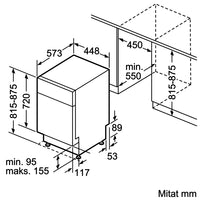 Bosch SPU4HMW12E Serie 4 astianpesukone, valkoinen – kuva 16