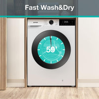 Gorenje WDG2P854A3D2 kuivaava pesukone, valkoinen