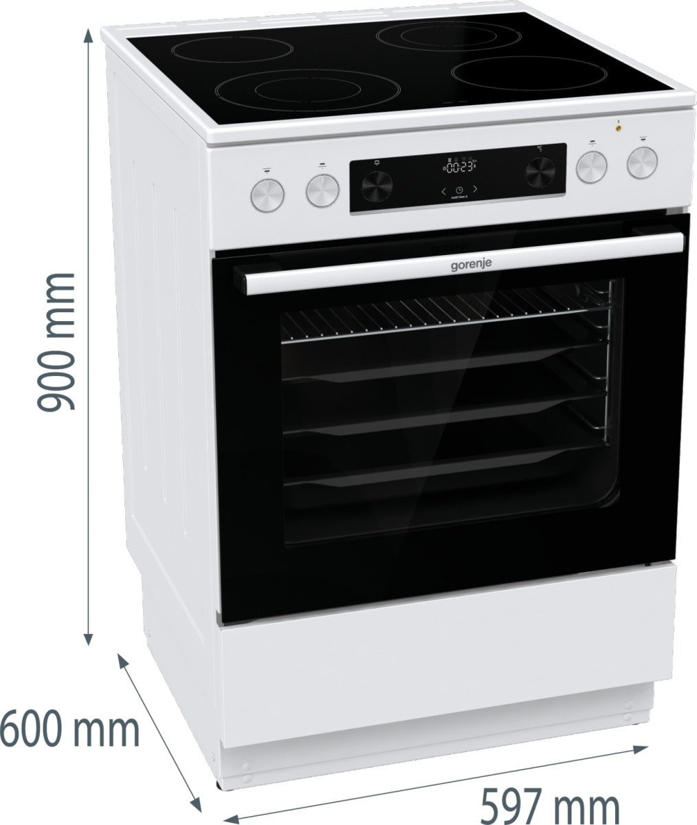 Gorenje GEC6D60WPB keraaminen liesi, valkoinen – 8