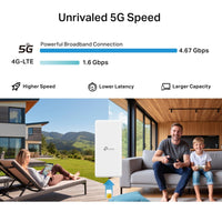 TP-LINK Archer NX500-Outdoor 5G-modeemi ja Wi-Fi 6 -reititin
