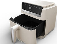 OBH Nordica Easy Fry Mega 7,5 L -airfryer, beige – kuva 14