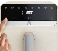 OBH Nordica Easy Fry Mega 7,5 L -airfryer, beige – kuva 4