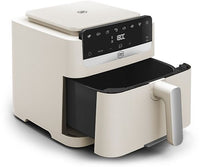 OBH Nordica Easy Fry Mega 7,5 L -airfryer, beige – kuva 2