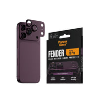 PanzerGlass Fender Dark Cherry kameralinssinsuoja, iPhone 18 Pro – kuva 6