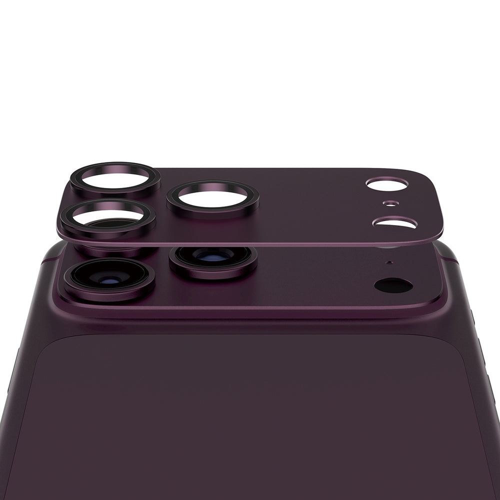 PanzerGlass Fender Dark Cherry kameralinssinsuoja, iPhone 18 Pro – kuva 1