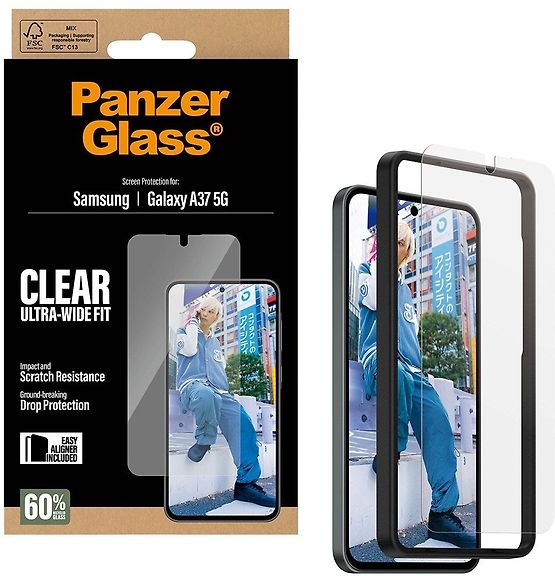 PanzerGlass Ultra-Wide Fit panssarilasi, Samsung Galaxy A37 5G – kuva 4