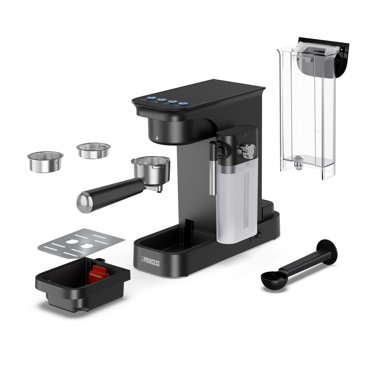 Princess 249422 espressokeitin maitokannulla – kuva 5