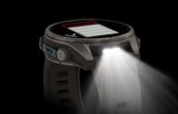 Garmin fenix 9 urheilukello, 43 mm, titaani ja Pebble Gray silikoniranneke