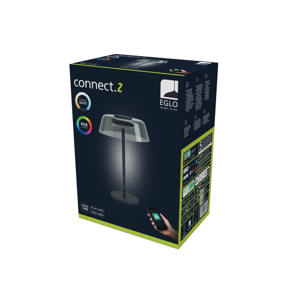 Eglo Connect.z ARROYO-Z älypöytävalaisin, RGB+CCT, 1000 lm, musta – 8