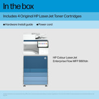 HP Color LJ Enterprise MFP 8801dn värilasermonitoimitulostin