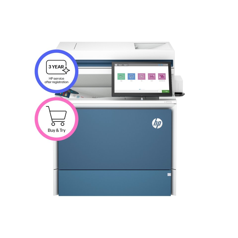 HP Clr LaserJet Ent Flw MFP 5800zf värilasermonitoimitulostin