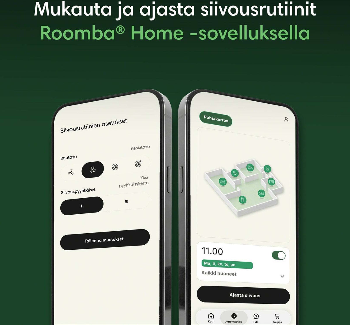 iRobot Roomba Max 715 + AutoEmpty™ robotti-imuri, musta – 9