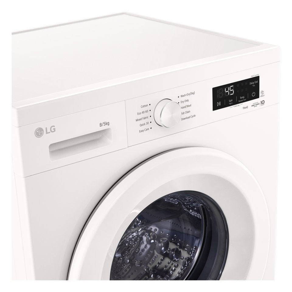 LG W4X1085NWH kuivaava pyykinpesukone, valkoinen