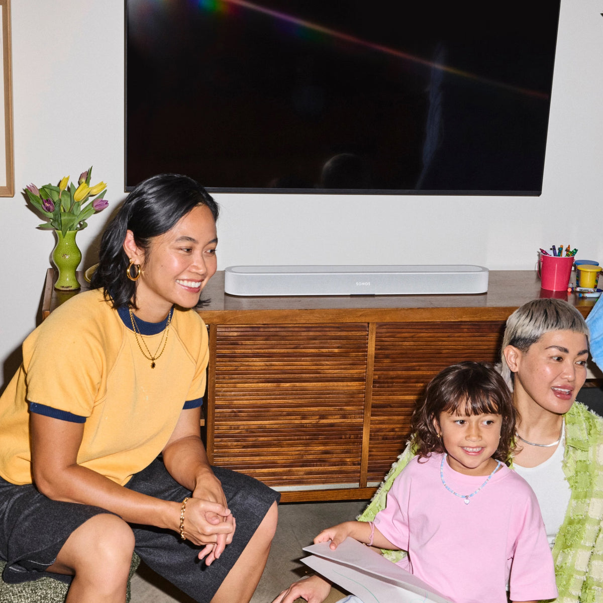 Sonos Beam Ultra Dolby Atmos soundbar, valkoinen