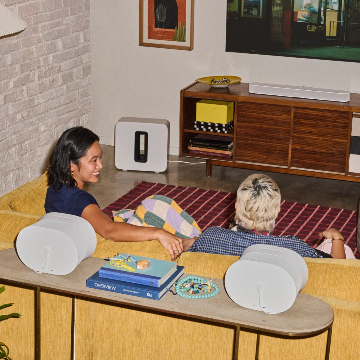 Sonos Beam Ultra Dolby Atmos soundbar, valkoinen