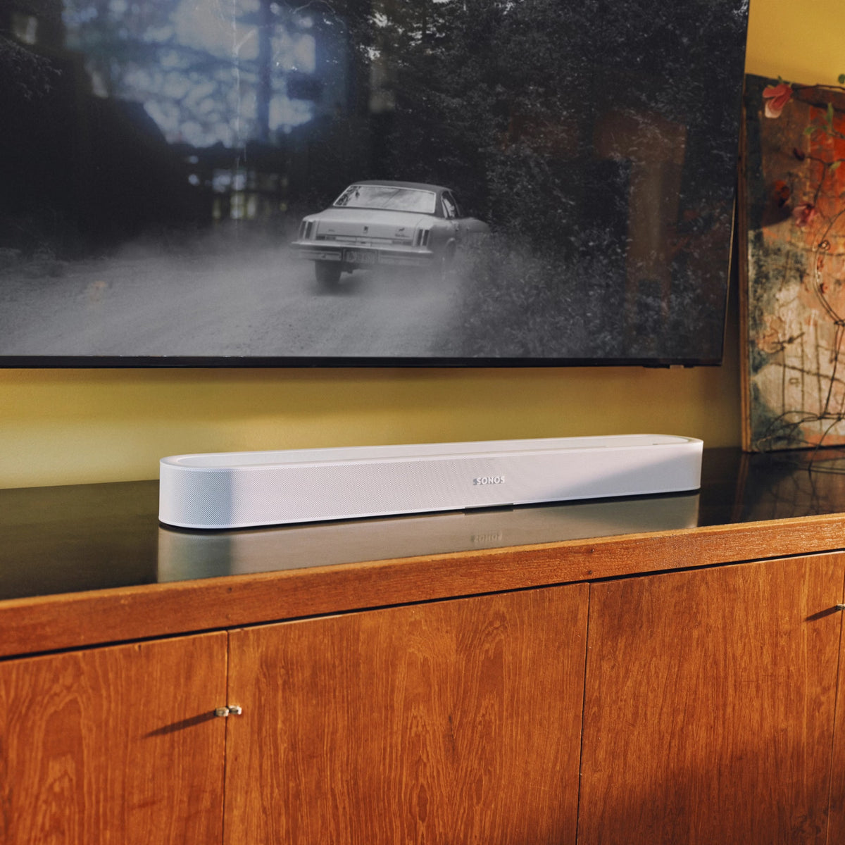 Sonos Beam Ultra Dolby Atmos soundbar, valkoinen