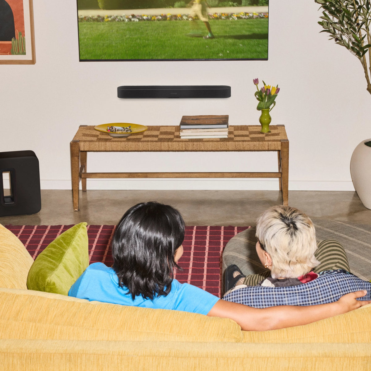 Sonos Beam Ultra Dolby Atmos soundbar, musta