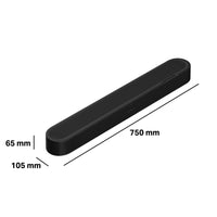 Sonos Beam Ultra Dolby Atmos soundbar, musta