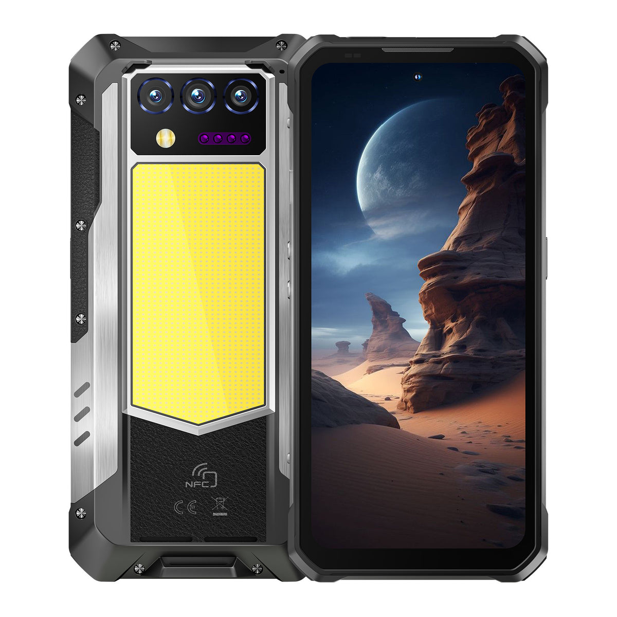 Oukitel WP100 Plus puhelin, 512/12 Gt, musta