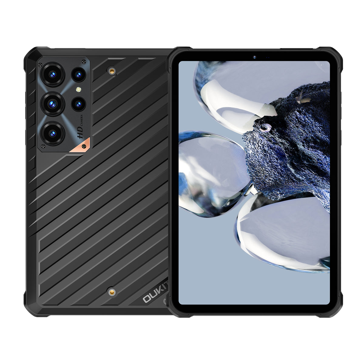 Oukitel RT11 5G tabletti, 128/8 Gt, musta – kuva 2