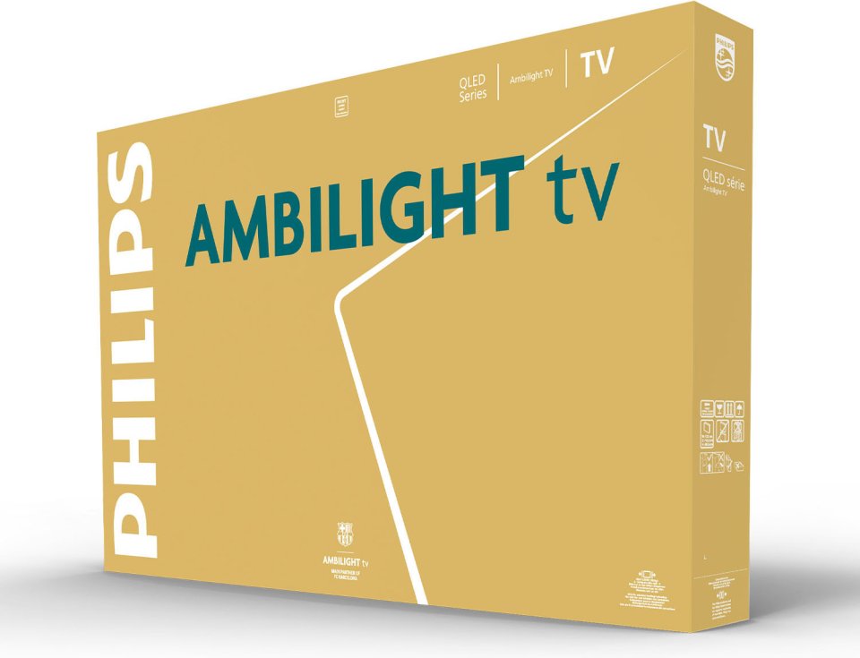 Philips 65" PUS8400 – 4K QLED Ambilight TV
