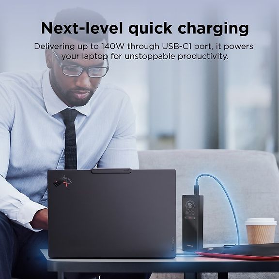 Lenovo 140W Smart Laptop Power Bank varavirtalähde – kuva 7