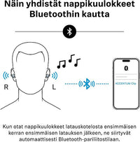 Sennheiser Accentum Clip langattomat kuulokkeet, musta – kuva 11