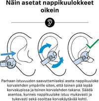 Sennheiser Accentum Clip langattomat kuulokkeet, musta – kuva 10