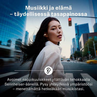 Sennheiser Accentum Clip langattomat kuulokkeet, musta – kuva 2