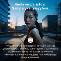 Sennheiser Accentum Clip langattomat kuulokkeet, musta – kuva 5