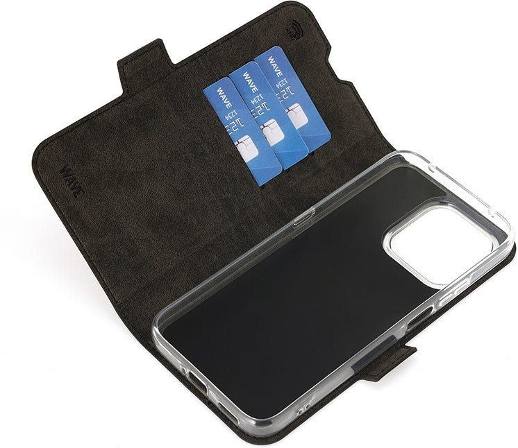 Wave Book Case suojakotelo, Honor 600 Smart 5G, musta – kuva 5