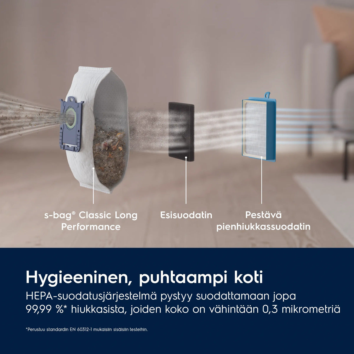 Electrolux Pure D8 PD82-4ST pussillinen pölynimuri