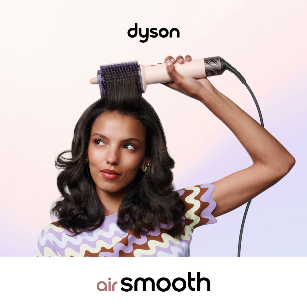 Dyson Air Smooth muotoiluharja, Ceramic Pink / Rose Gold