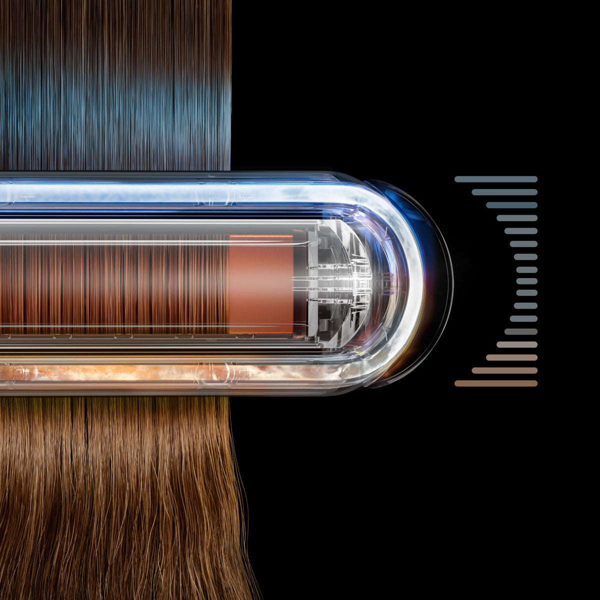 Dyson Corrale CoolShine™ suoristusrauta, Ceramic Pink / Rose Gold