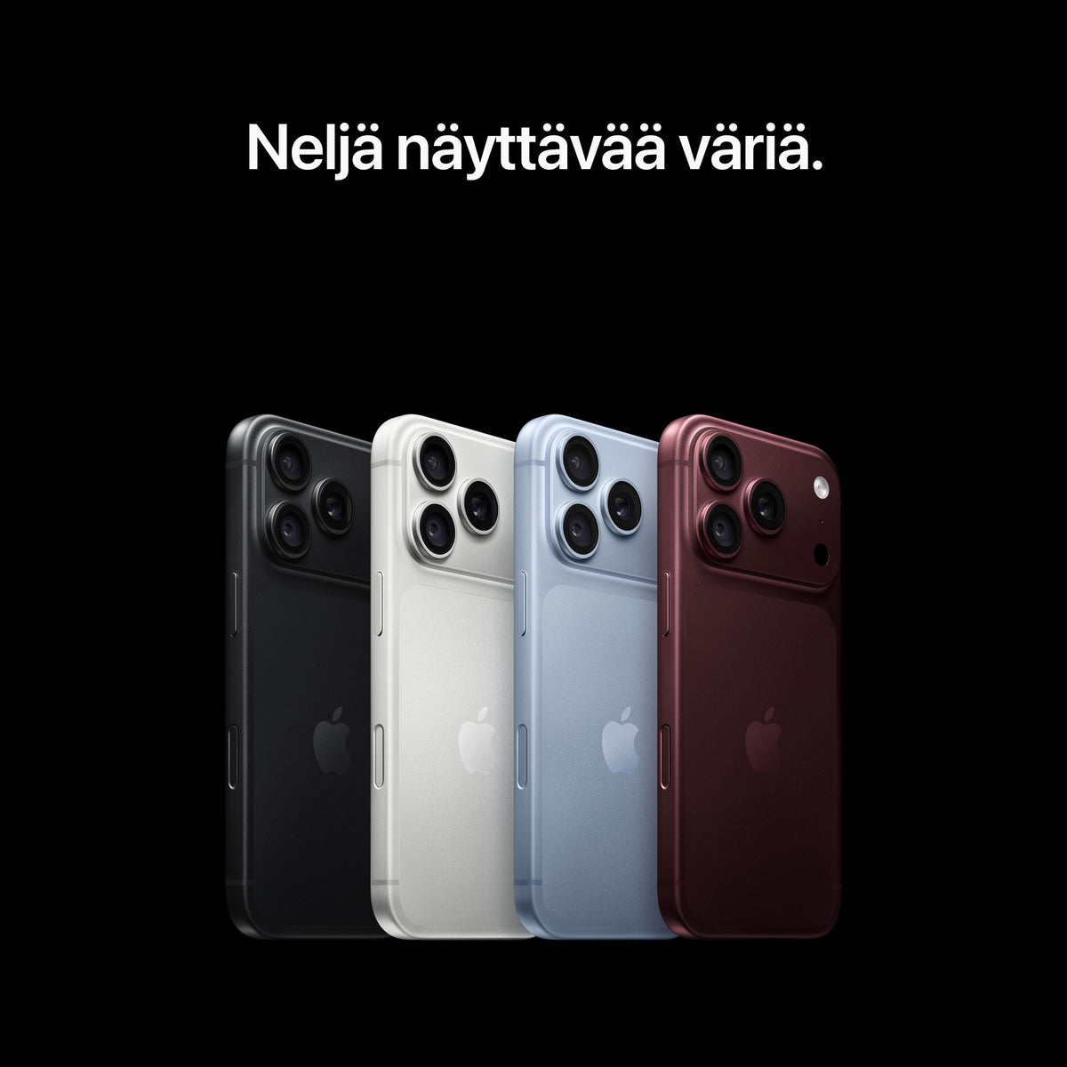 Apple iPhone 18 Pro 1 Tt puhelin, musta