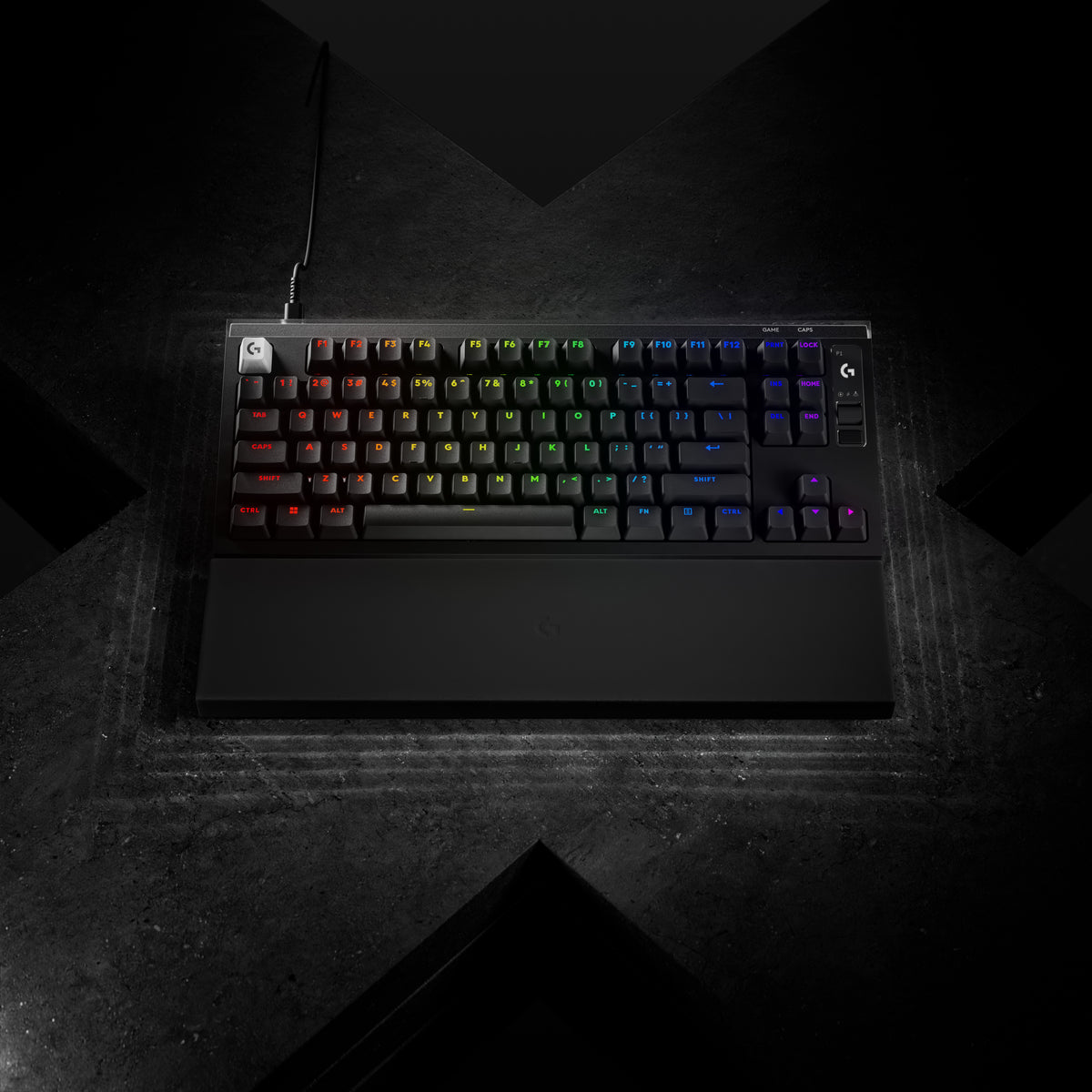 Logitech PRO X2 Rapid pelinäppäimistö, musta – 5