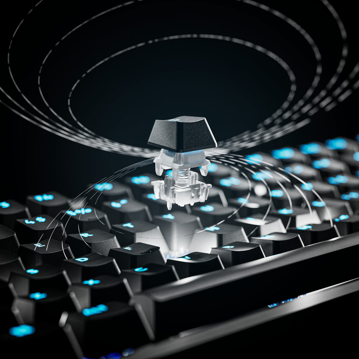 Logitech PRO X2 Rapid pelinäppäimistö, musta – 9