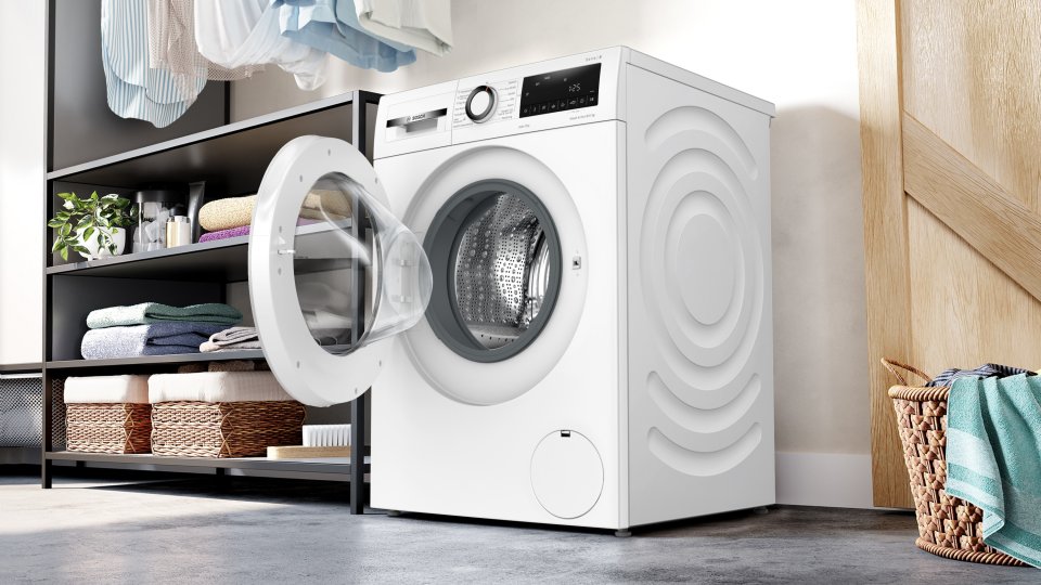 Bosch WNA13400SN Serie 4 kuivaava pyykinpesukone, valkoinen