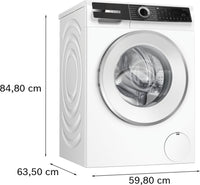 Bosch WNG2541LSN Serie 6 kuivaava pyykinpesukone, valkoinen