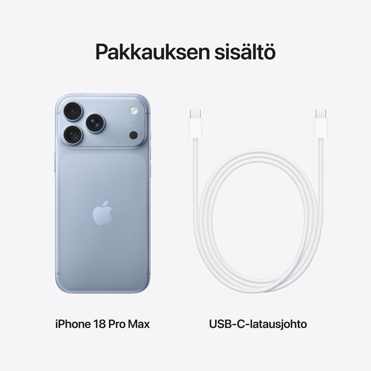 Apple iPhone 18 Pro Max 1 Tt puhelin, jäätikkö