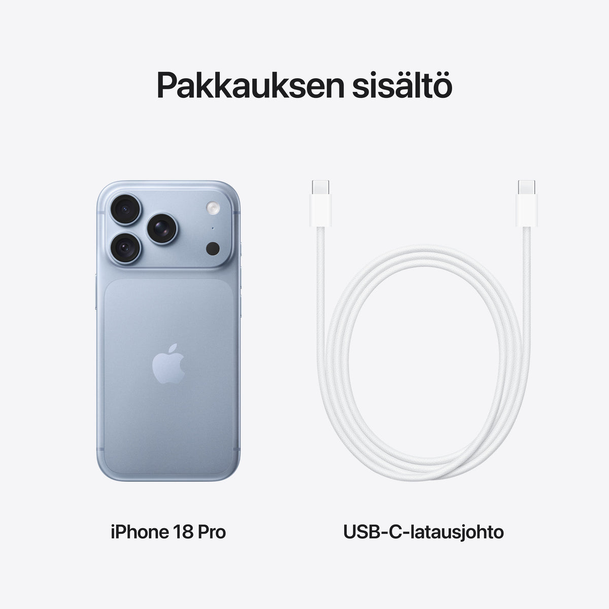 Apple iPhone 18 Pro 1 Tt puhelin, jäätikkö
