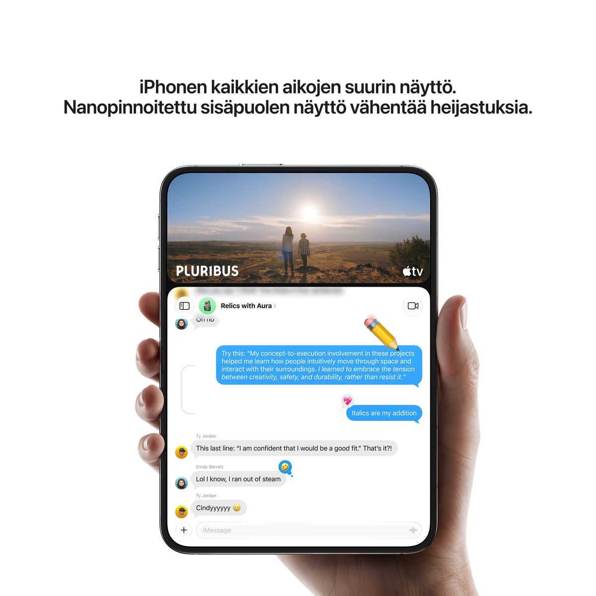 Apple iPhone Duo 512 Gt puhelin, yötaivas