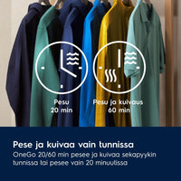 Electrolux EWT797OX6G DualCare 700 kuivaava pesukone