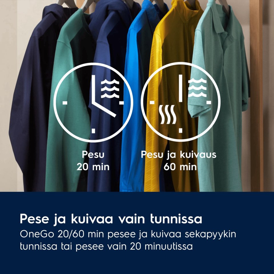 Electrolux EWT797OX6G DualCare 700 kuivaava pesukone