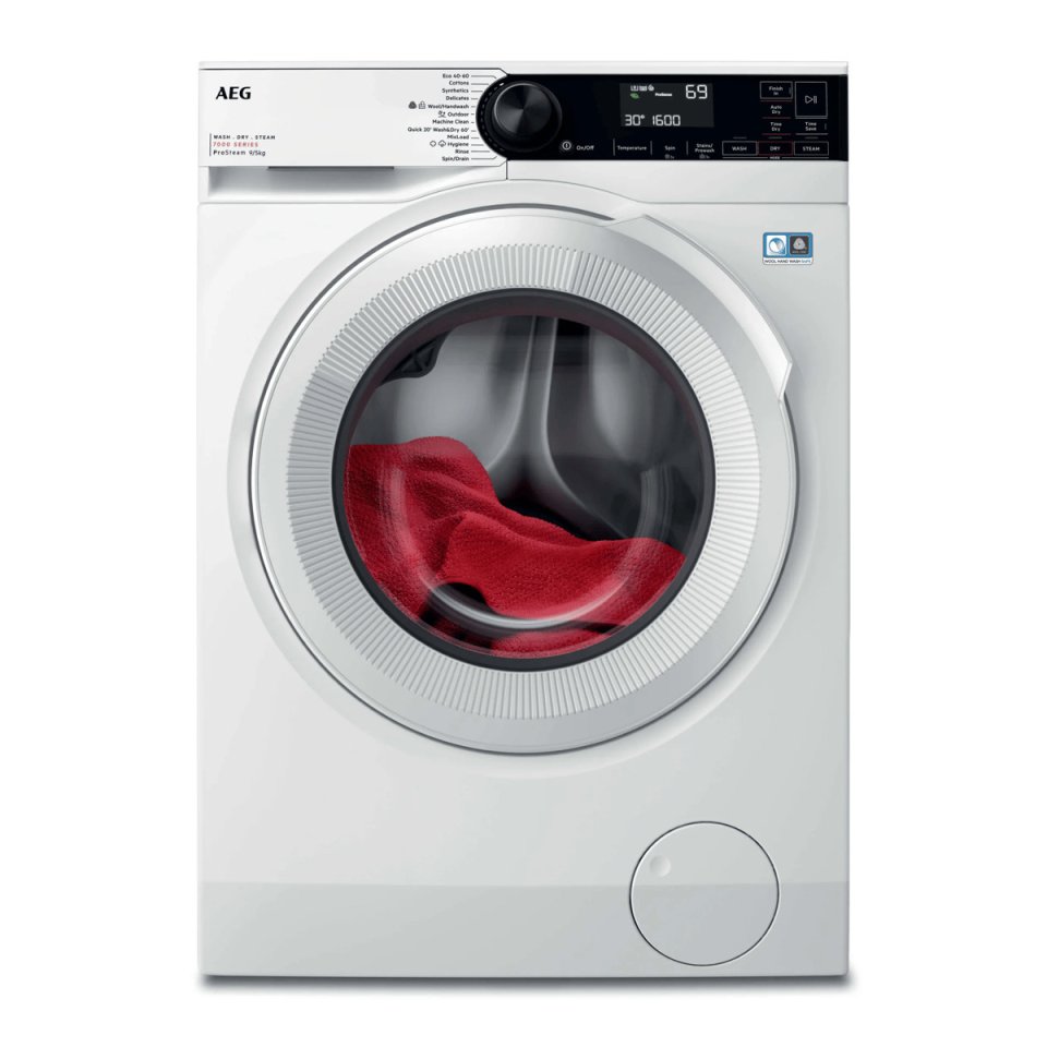 AEG LWR732A96K 7000-sarjan ProSteam kuivaava  pesukone