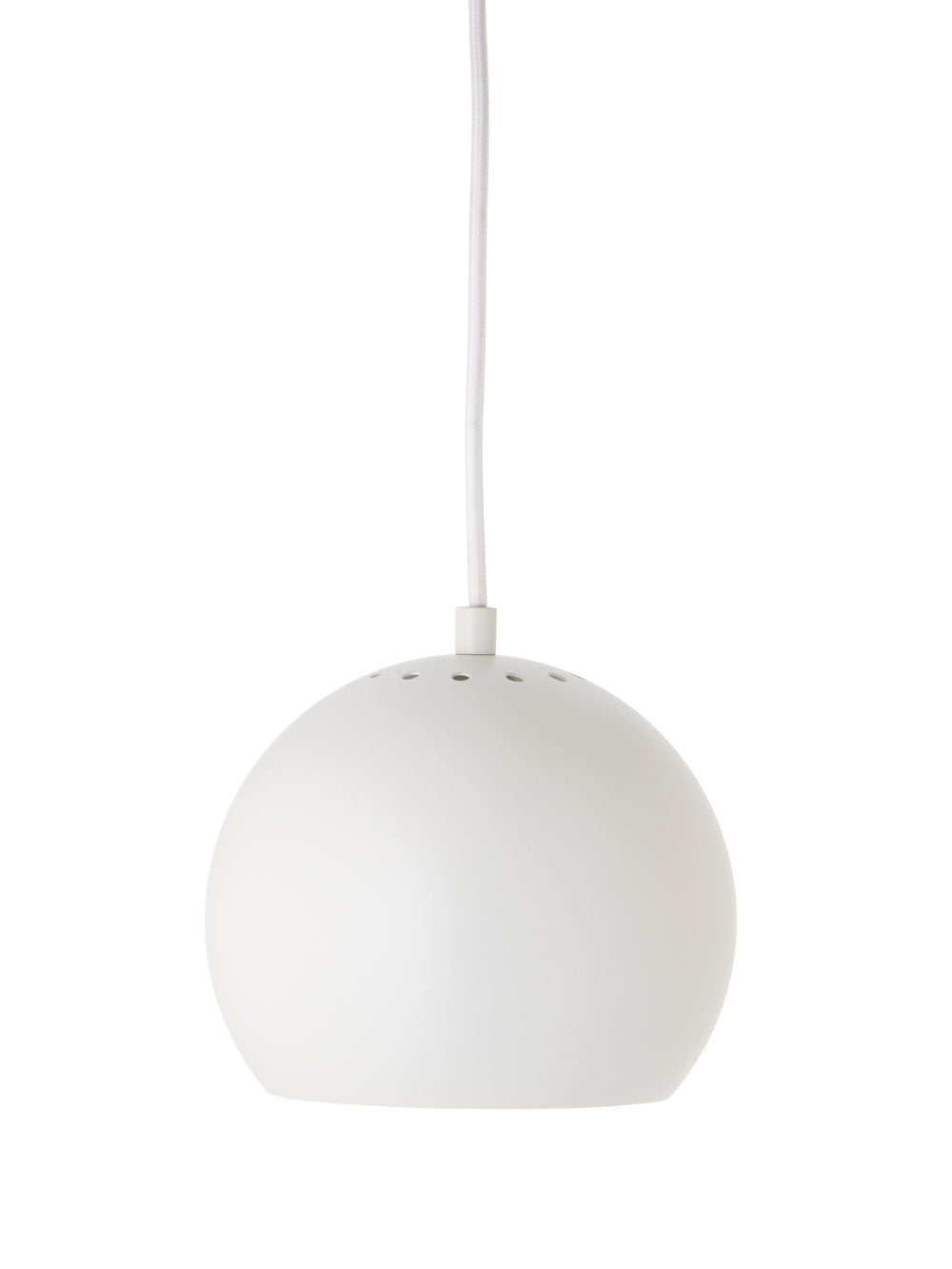 Frandsen Ball Pendant riippuvalaisin, 18 cm, mattavalkoinen