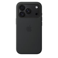 Apple iPhone 18 Pro MagSafe-silikonikuori, musta – kuva 1
