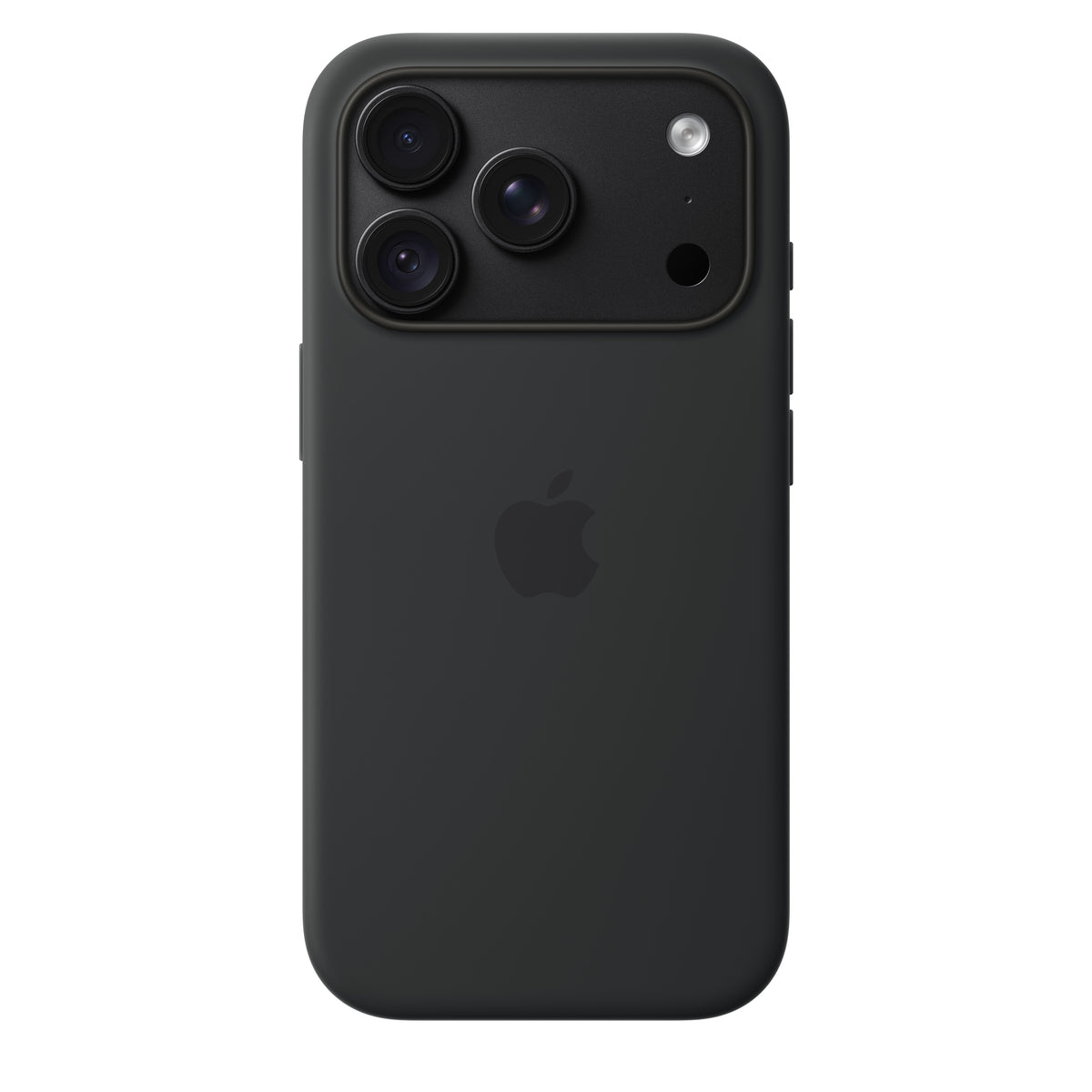 Apple iPhone 18 Pro MagSafe-silikonikuori, musta – kuva 1